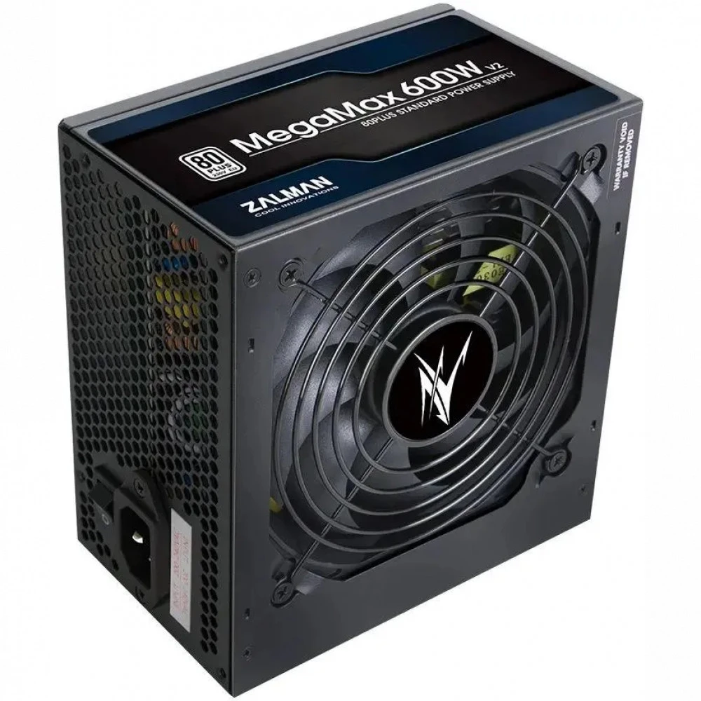 Блок питания Zalman MegaMax 600W (ZM600-TXIIV2) ZM600-TXIIv2 600 Вт, 80+