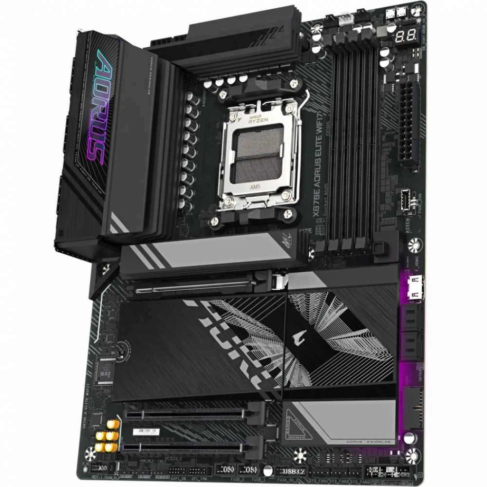 Материнская плата Gigabyte X870E AORUS ELITE WIFI7 rev. 1.1 ATX, AMD AM5