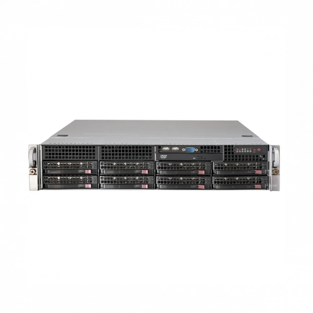 Сервер Supermicro SYS-6029P-TR - SYS6029PTR6246 2U Rack, Xeon Gold 6246, 3300 МГц, 12, 24.75, 4 x 32 ГБ, SFF 2.5" + LFF  3.5", 8, 2x 960  ГБ