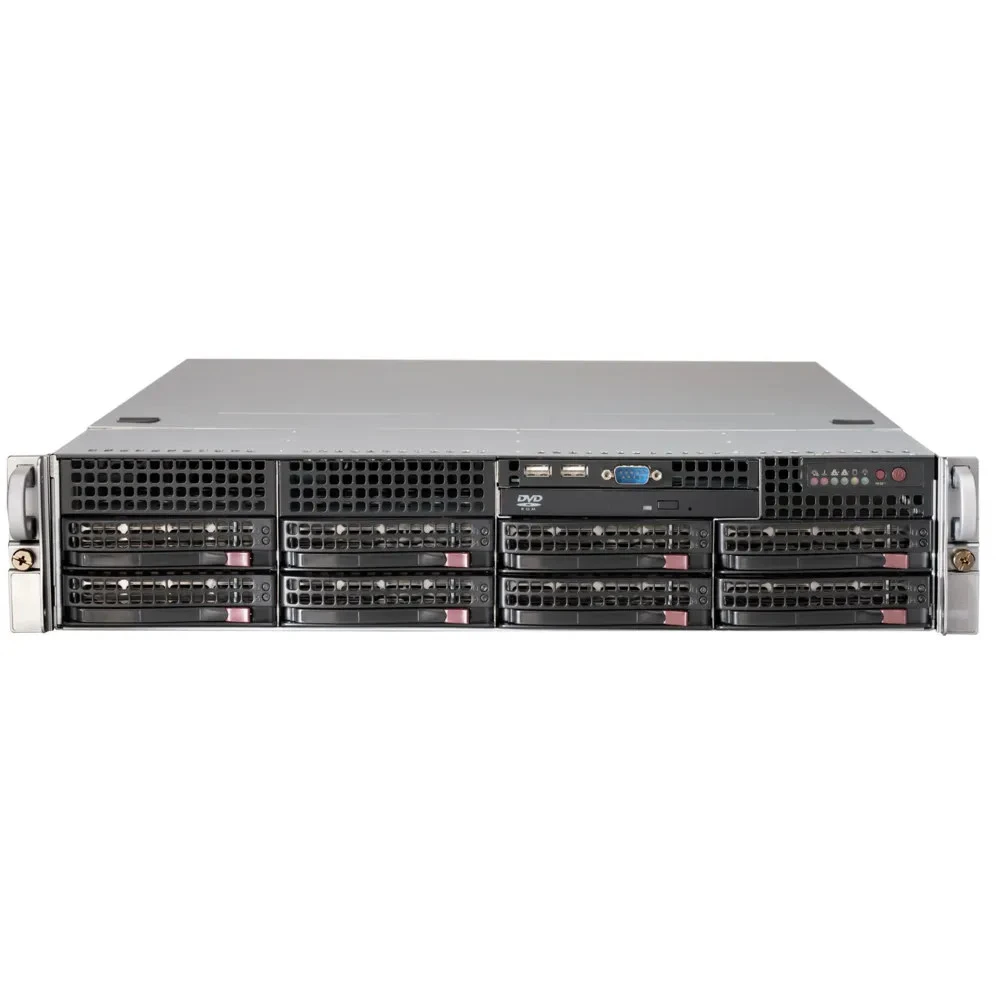 Сервер Supermicro SYS6029PTR6240 2U Rack, Xeon Gold 6240, 2600 МГц, 18, 24.75, 4 x 32 ГБ, SFF 2.5" + LFF 3.5", 8, 2x 960 ГБ
