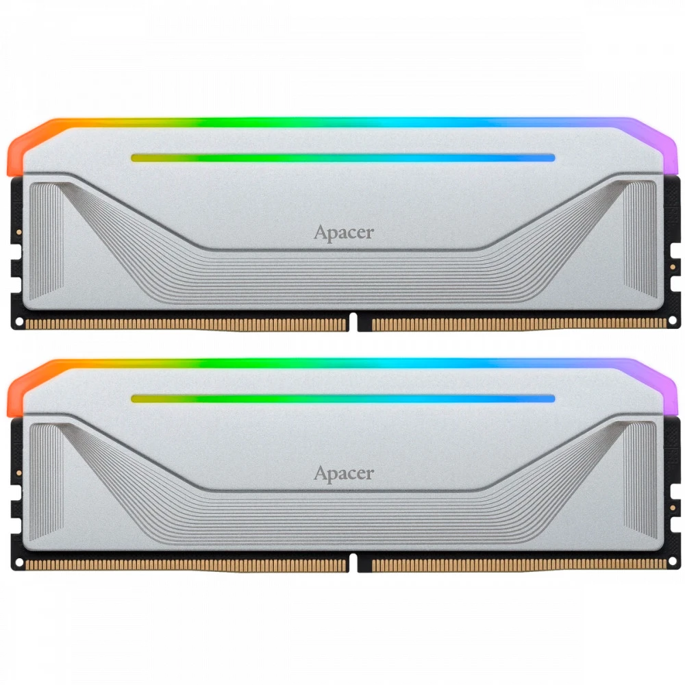 ОЗУ Apacer NOX RGB AH5U32G52C522NWAA-2 DIMM, DDR5, 32 Гб (2 х 16 Гб), 5200 МГц