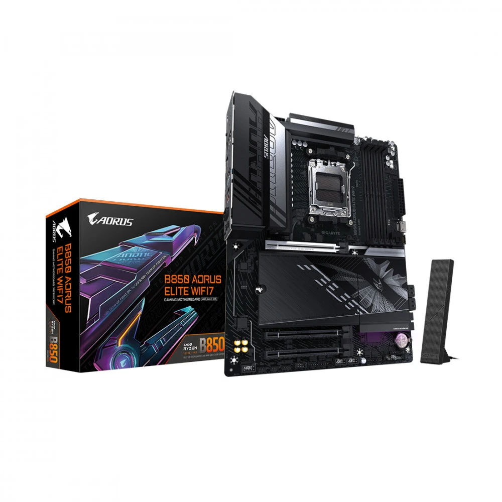 Материнская плата Gigabyte B850 AORUS ELITE WF7 B850 Aorus Elite WiFi7 rev. 1.1 ATX, AMD AM5
