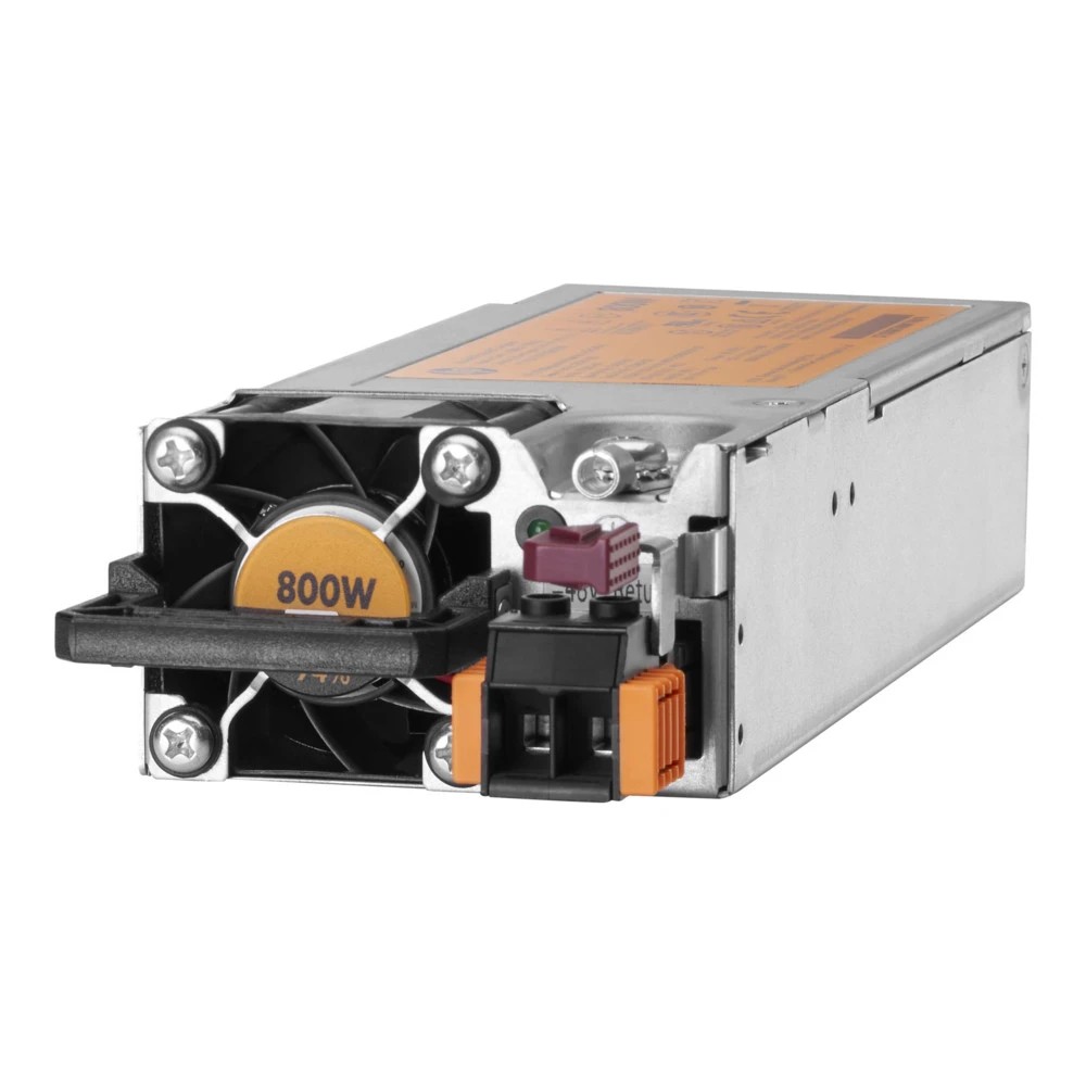 Серверный блок питания HPE Блок питания for DL360/380/560G10 800W 865438-B21 1U, 800 Вт