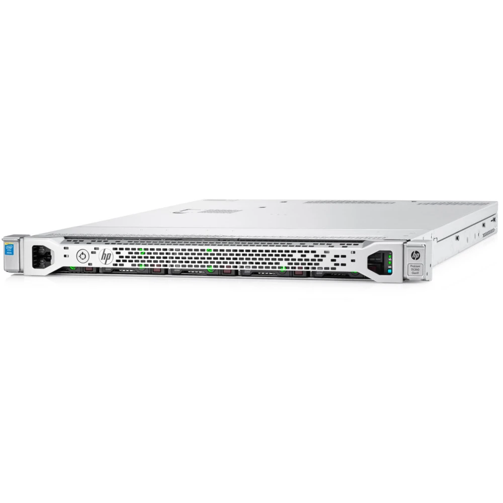 Сервер HPE ProLiant DL360 Gen9 843375-425 1U Rack, Xeon E5-2620 v4, 2100 МГц, 8, 20, 1 x 16 ГБ, SFF 2.5", 8, 2x 300 ГБ