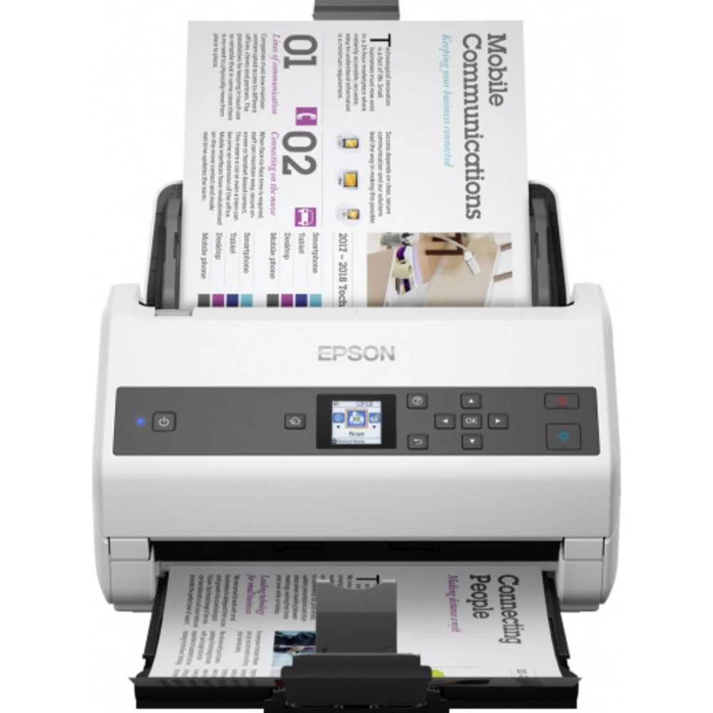 Протяжный сканер Epson WorkForce DS-870 B11B250401 A4, CIS