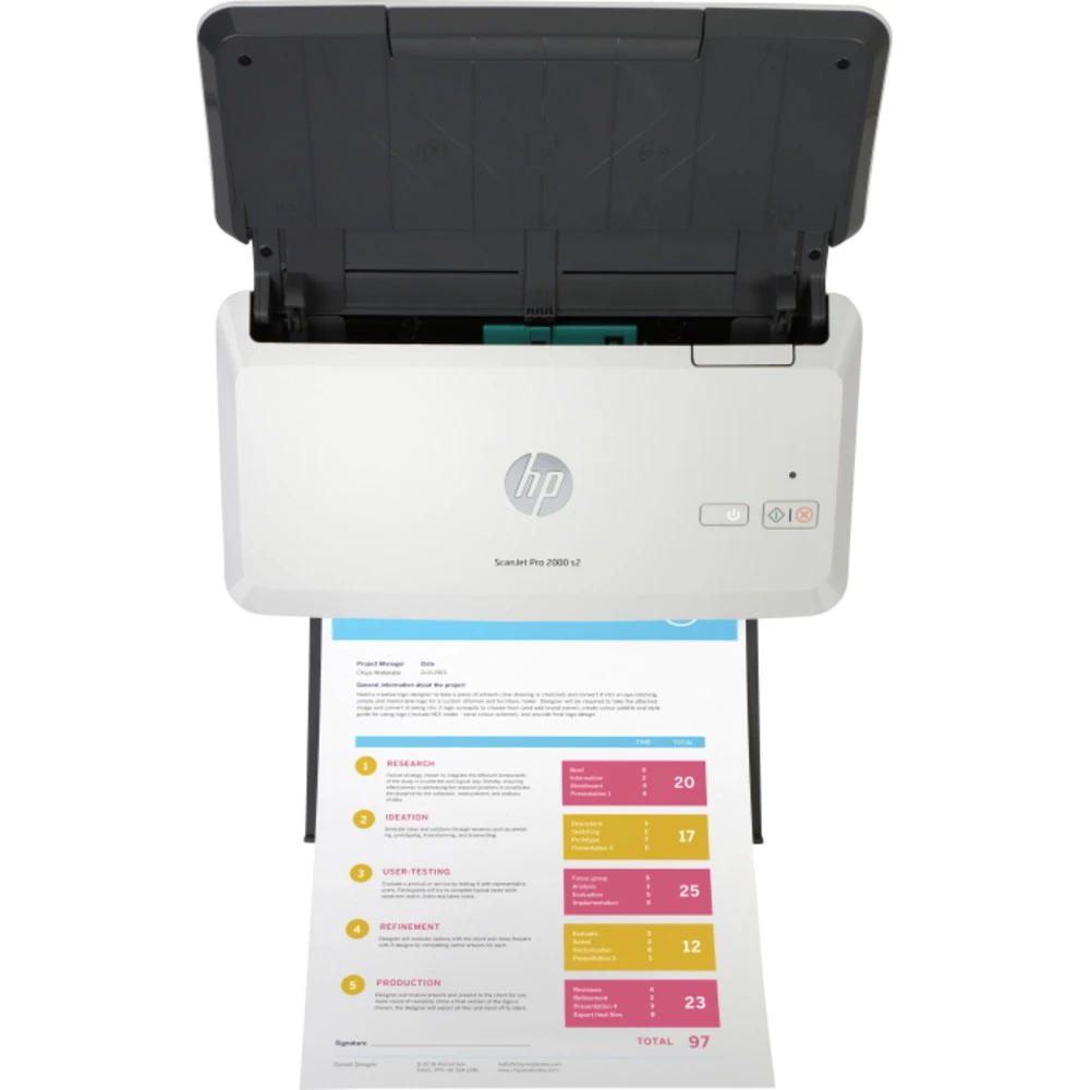 Протяжный сканер HP ScanJet Pro 2000 s2 6FW06A A4, CIS