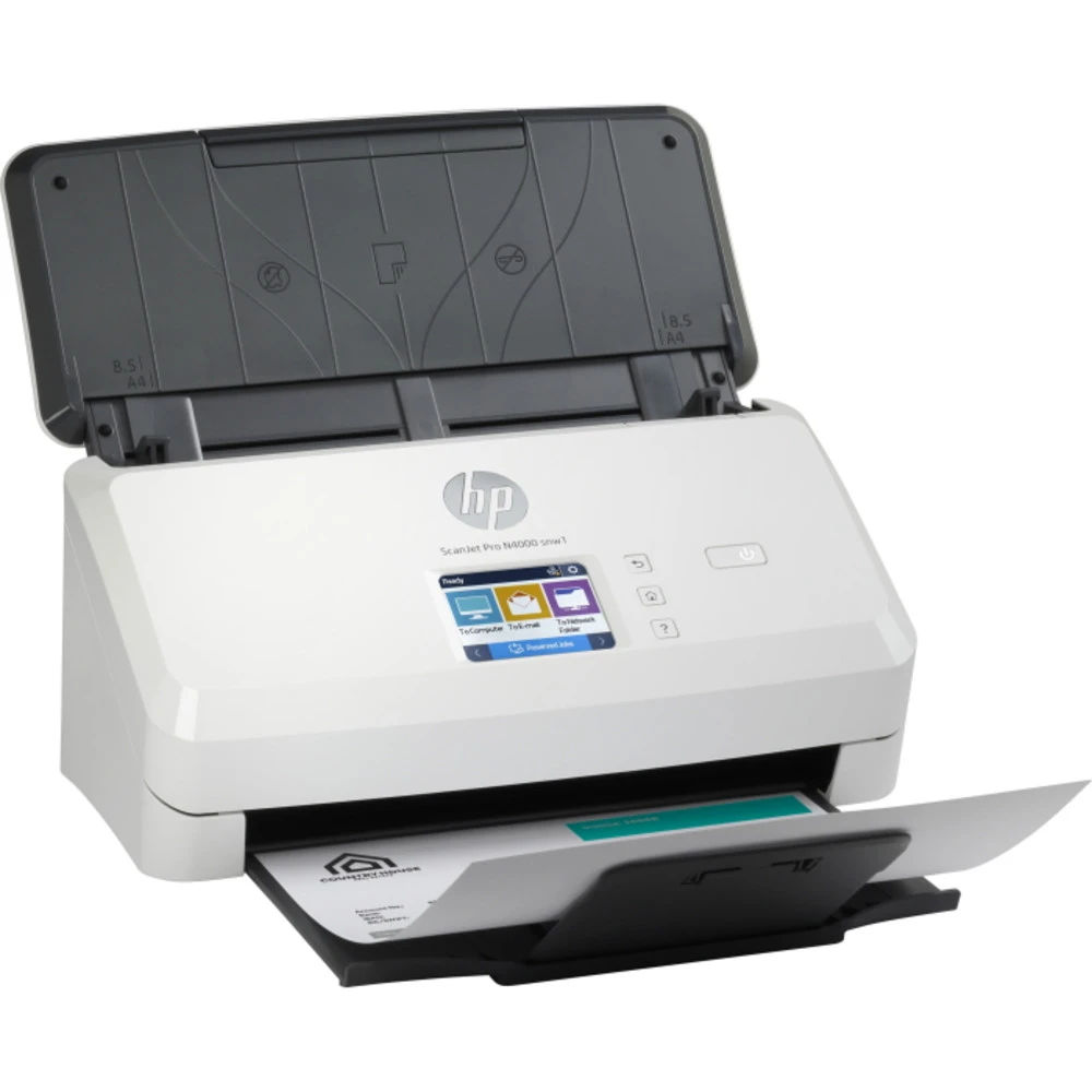 Протяжный сканер HP ScanJet Pro N4000 snw1 6FW08A A4, CIS