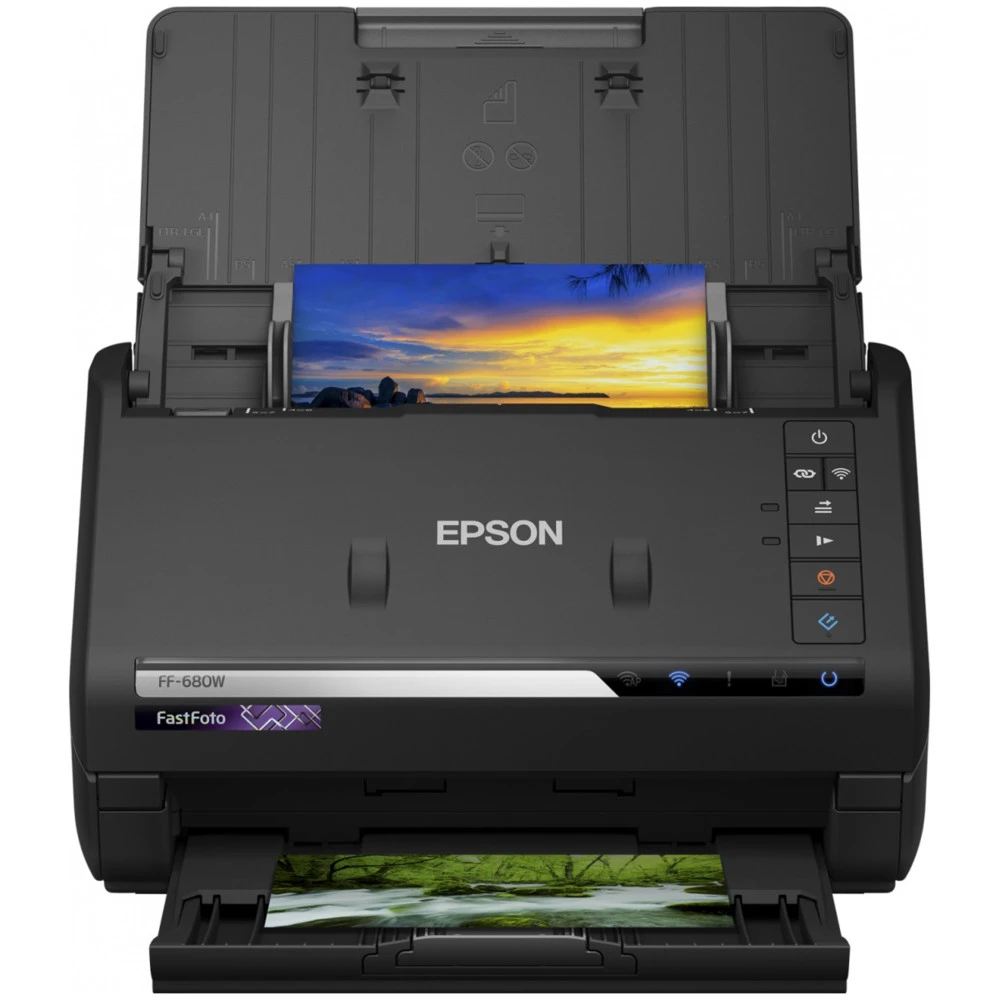Протяжный сканер Epson FF-680W B11B237401 A4, CIS