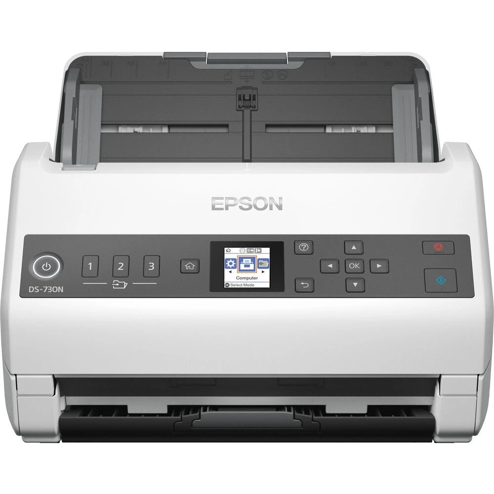 Протяжный сканер Epson WorkForce DS-730N B11B259401 A4, CIS