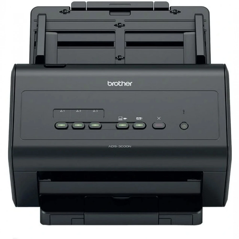 Протяжный сканер Brother ADS-3000N A4, CIS