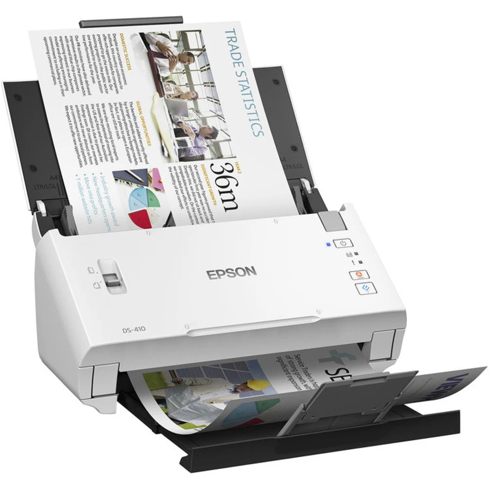 Планшетный сканер Epson WorkForce DS-410 B11B249401 A4, Цветной, CIS