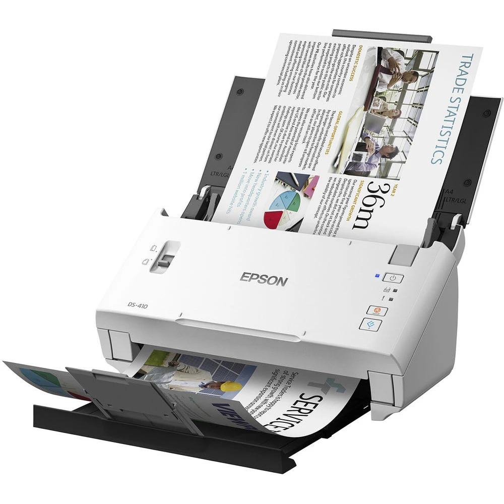 Планшетный сканер Epson WorkForce DS-410 B11B249401 A4, Цветной, CIS