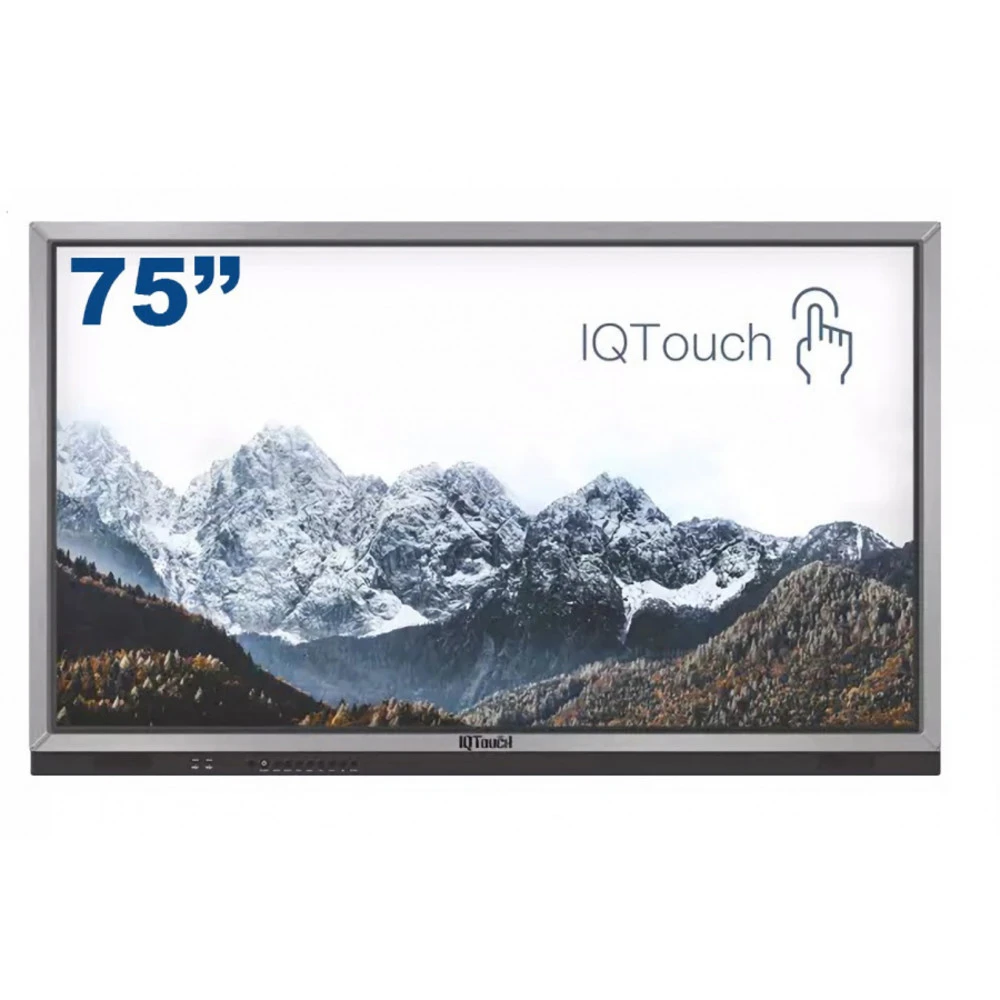 IQBoard LED панель 75" IQTouch, UHD4K, T-серия, 1-LE075MDT07NM10 Интерактивный дисплей