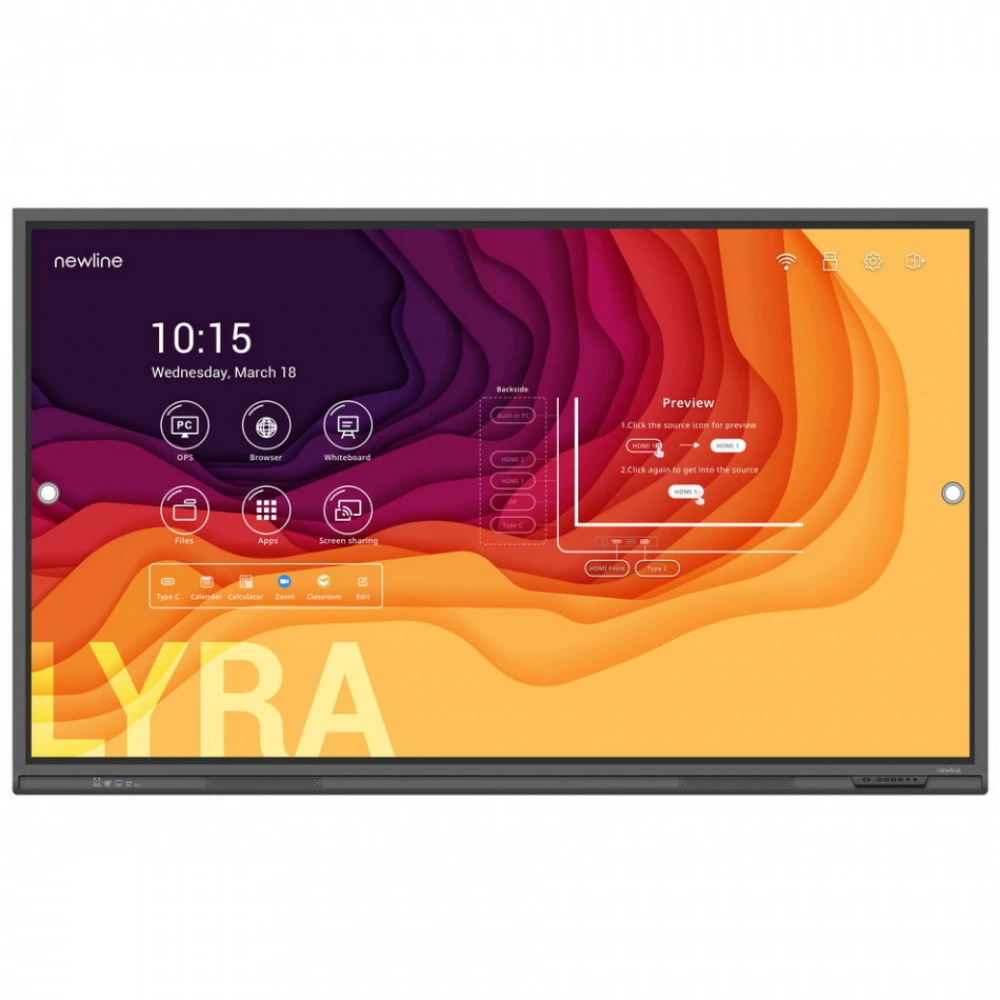 Newline TRUTOUCH TT-7521Q (8 Гб) Интерактивный дисплей