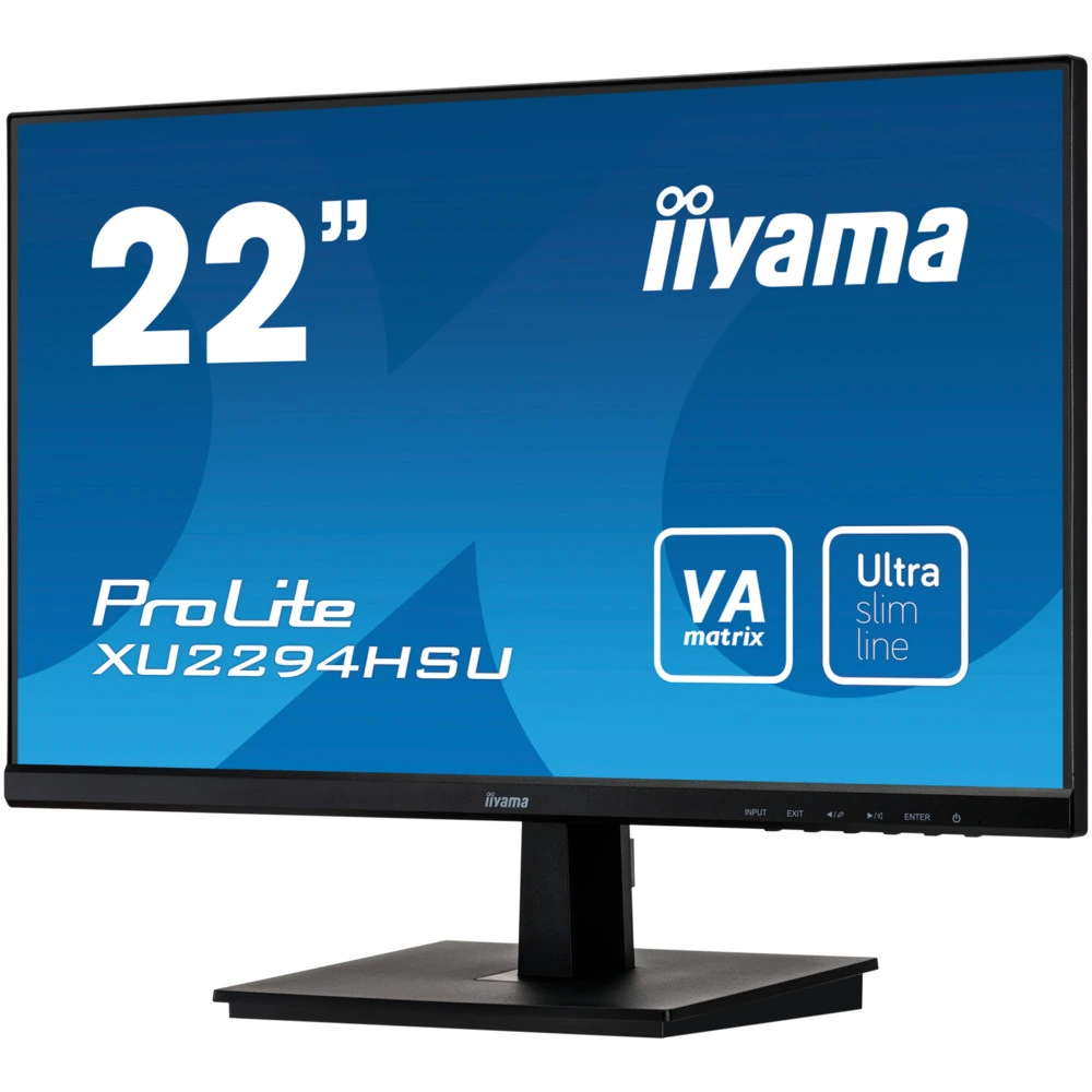 Монитор IIYAMA XU2294HSU-B1 21.5 ", VA, Full HD 1920x1080 (16:9), 75 Гц