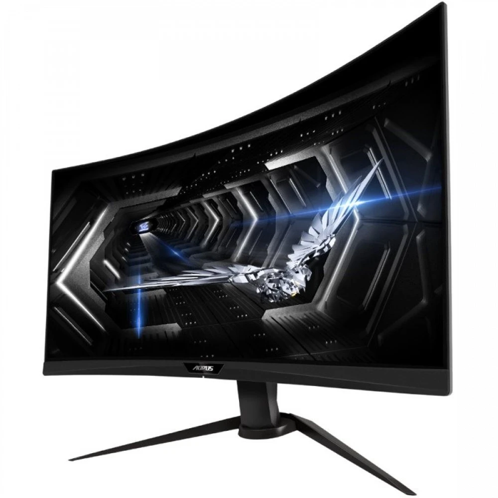 Монитор Gigabyte Aorus CV27Q-EK AORUSCV27Q-EK 27 ", VA, Quad HD 2560x1440 (16:9), 165 Гц