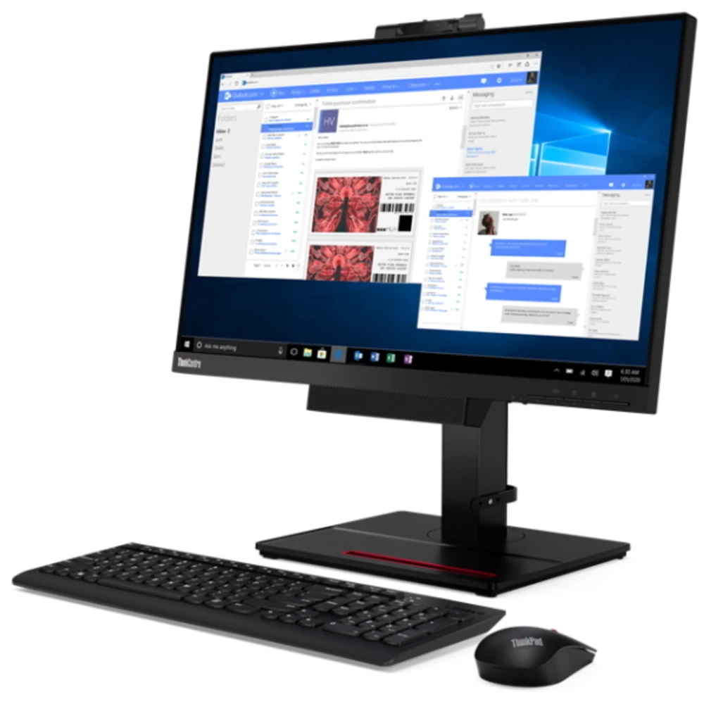 Монитор Lenovo ThinkVision TIO24Gen4 11GDPAT1EU 23.8 ", IPS, Full HD 1920x1080 (16:9), 60 Гц