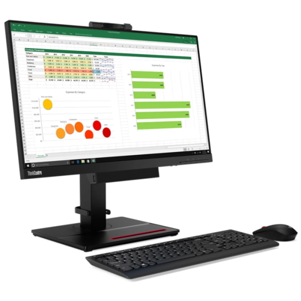 Монитор Lenovo ThinkVision TIO24Gen4 11GDPAT1EU 23.8 ", IPS, Full HD 1920x1080 (16:9), 60 Гц