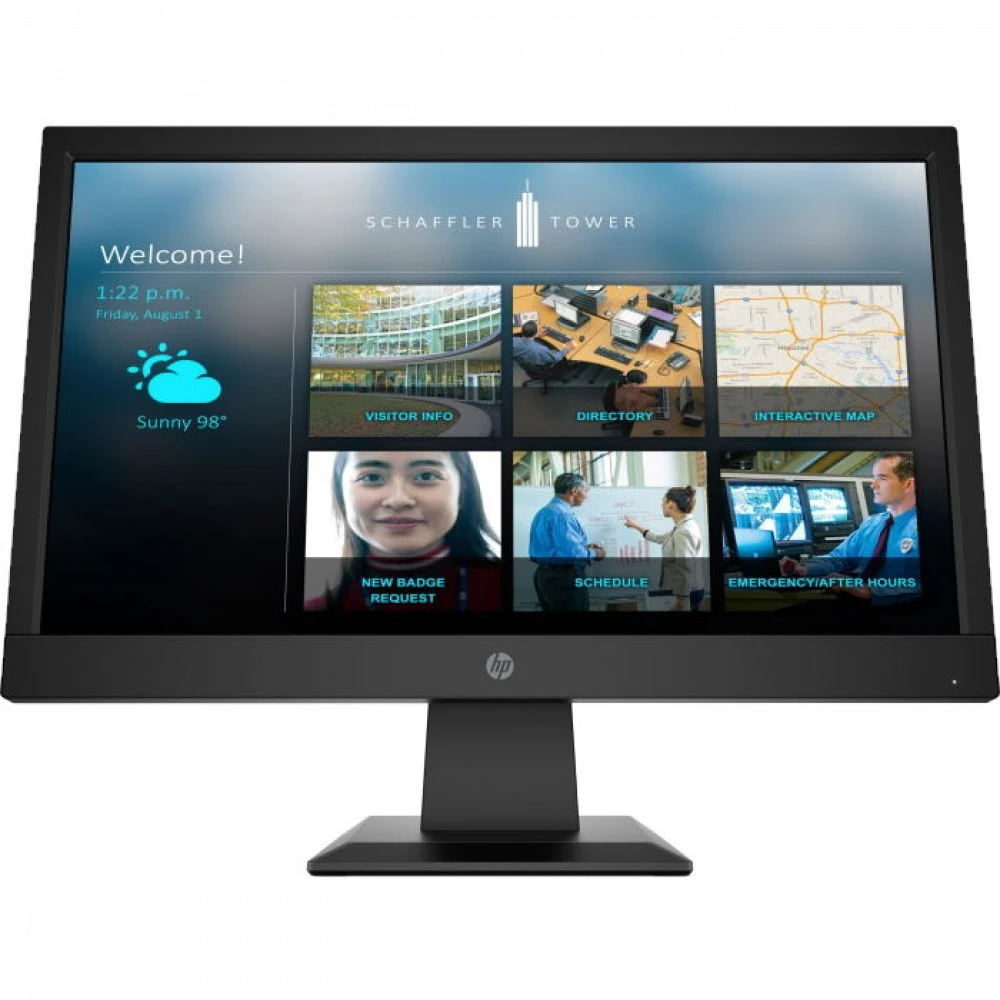 Монитор HP P19b G4 9TY83AA 18.5 ", TN, HD 1366x768 (16:9), 60 Гц