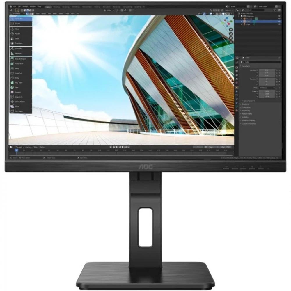 Монитор AOC 22P2Q 21.5 ", IPS, Full HD 1920x1080 (16:9), 75 Гц
