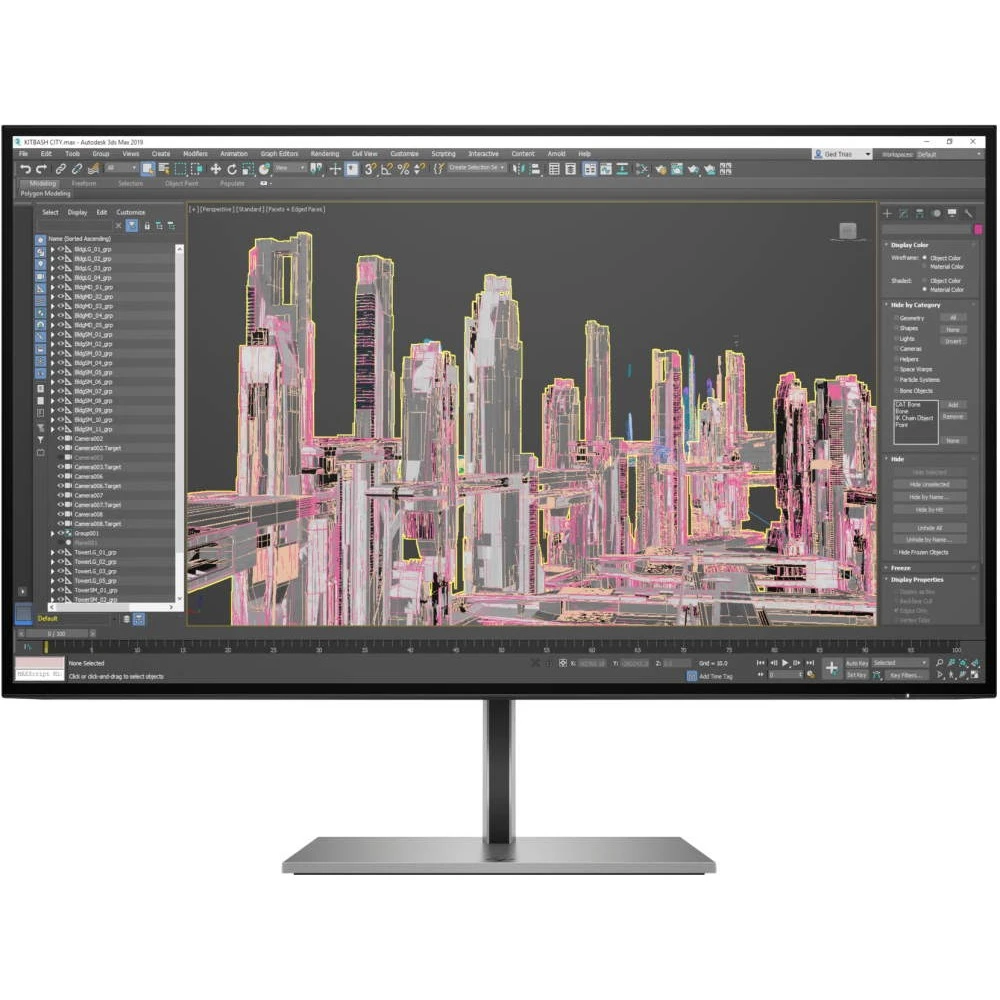 Монитор HP Z27u G3 1B9X2AA 27 ", IPS, Quad HD 2560x1440 (16:9), 60 Гц
