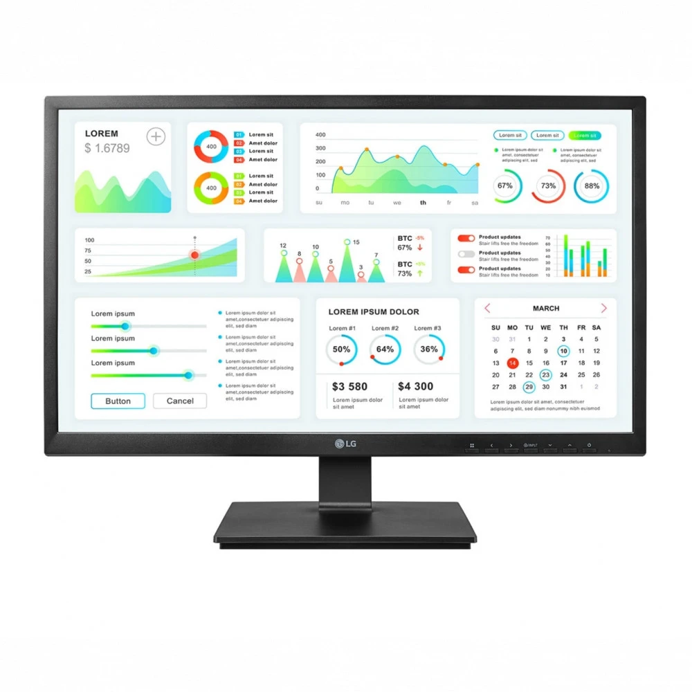 Монитор LG 24CK550Z-BP 23.8 ", IPS, Full HD 1920x1080 (16:9), 60 Гц