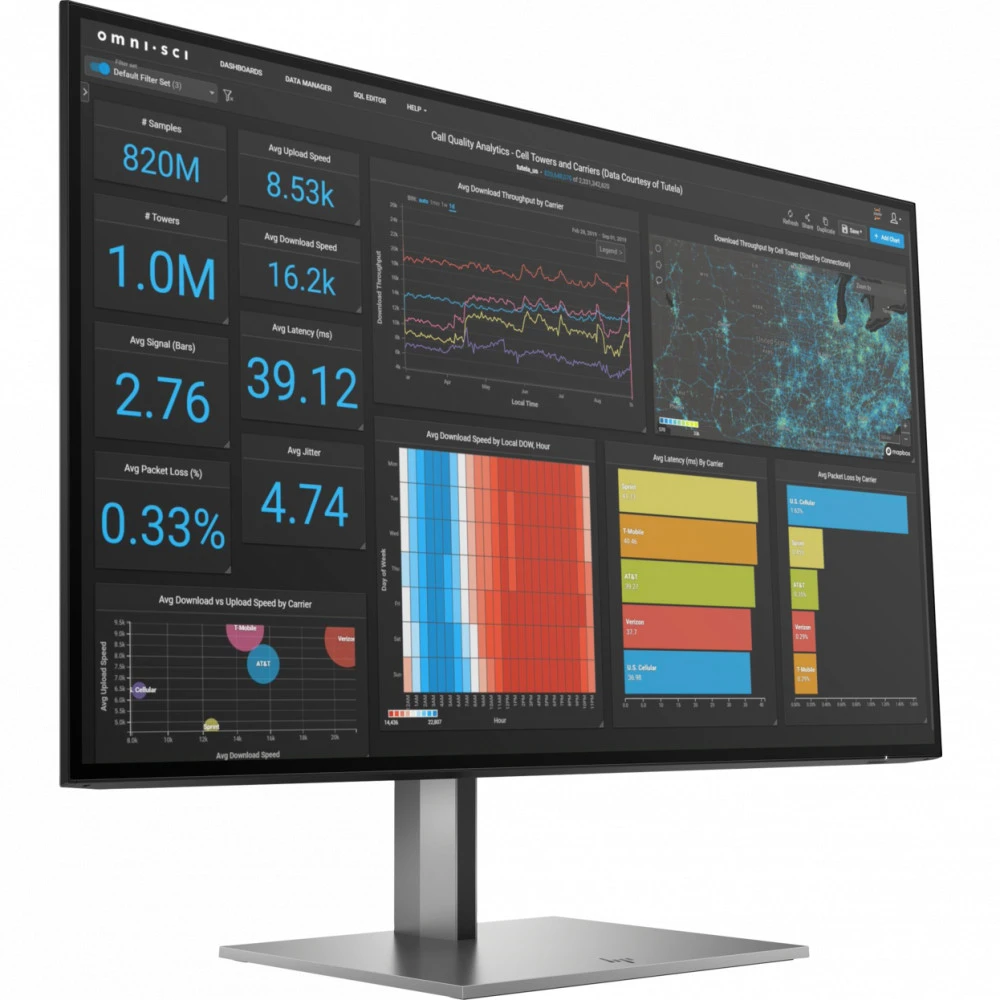 Монитор HP Z27q G3 1C4Z7AA#ABB 27 ", IPS, Quad HD 2560x1440 (16:9), 60 Гц