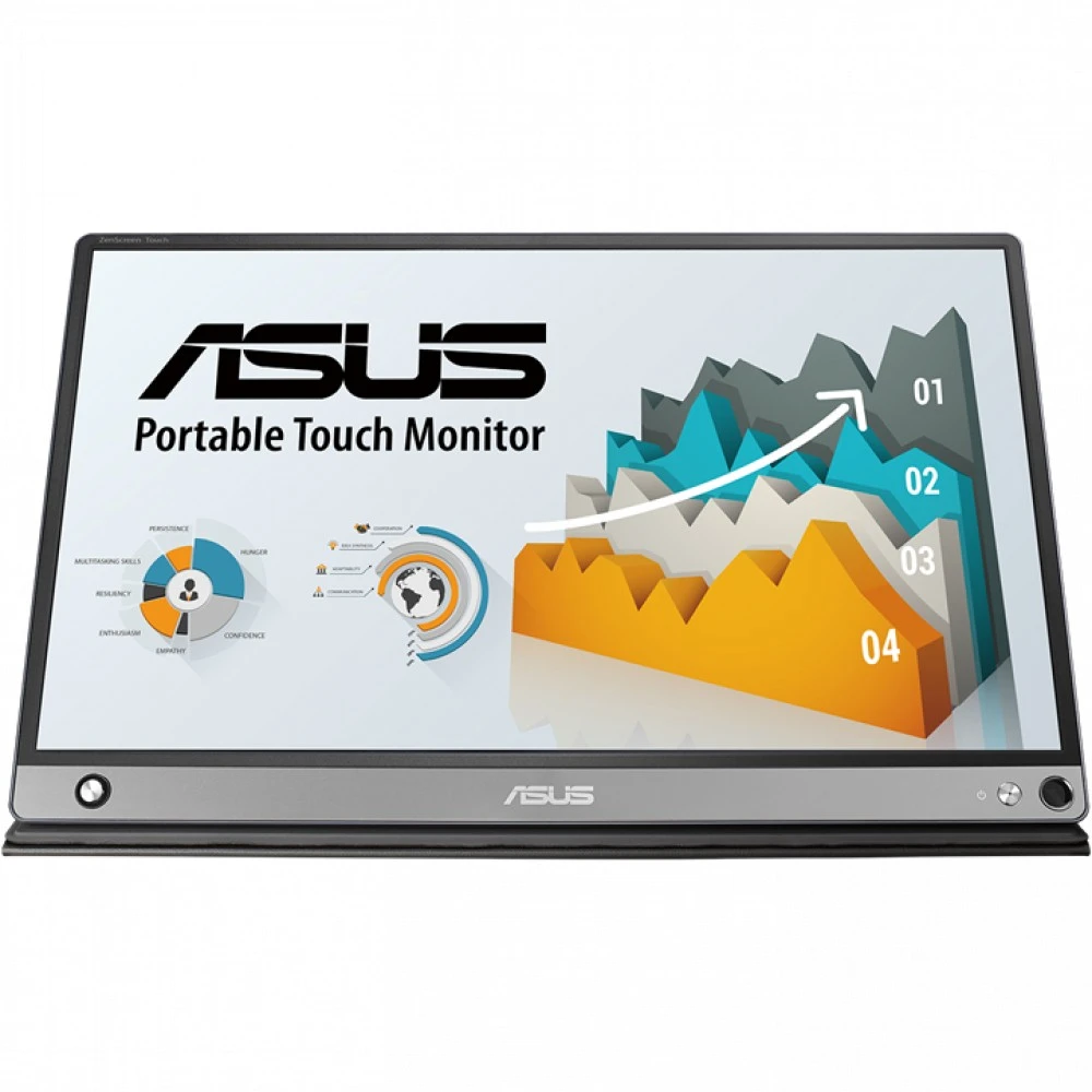 Монитор Asus ZenScreen Touch MB16AMT 90LM04S0-B01170 15.6 ", IPS, Full HD 1920x1080 (16:9), 60 Гц