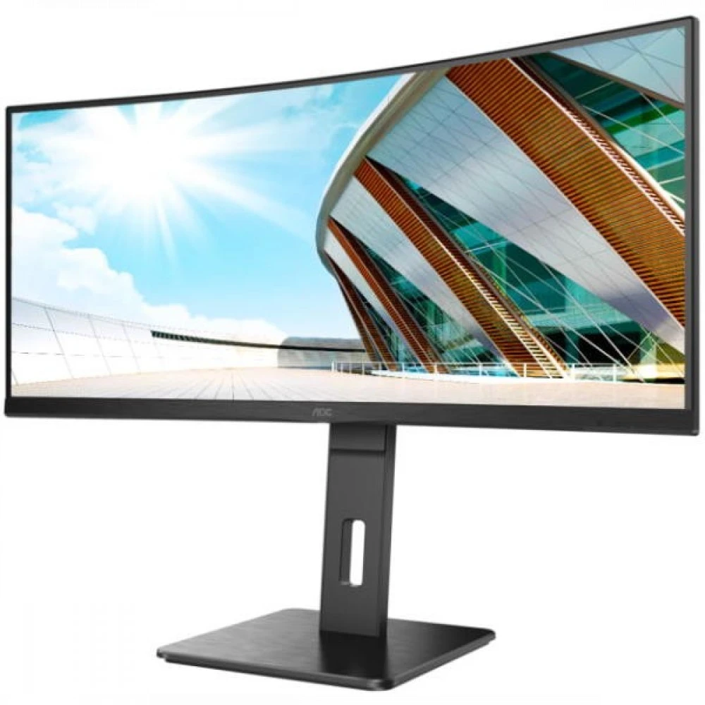 Монитор AOC CU34P2A 34 ", VA, Ultra-Wide QHD 3440x1440 (21:9), 100 Гц