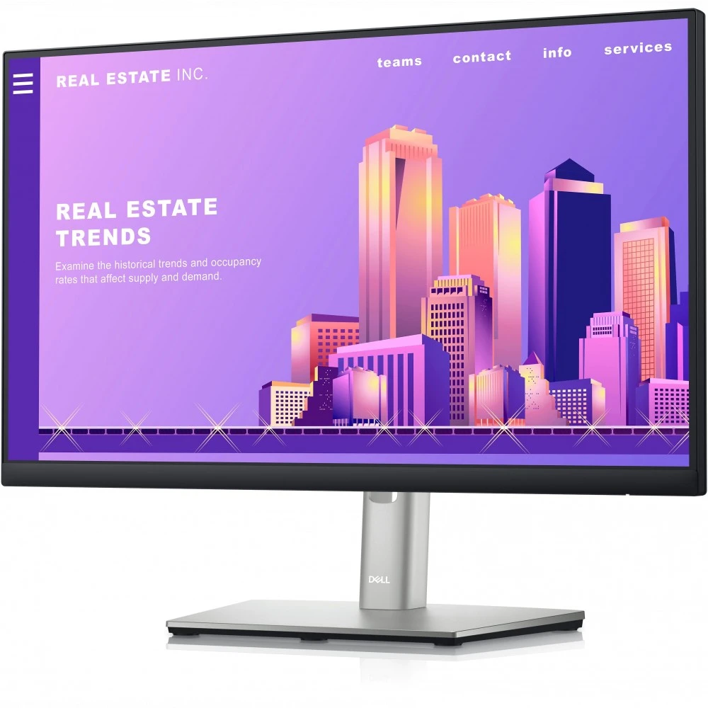 Монитор Dell P2222H 2222-5144 21.5 ", IPS, Full HD 1920x1080 (16:9), 60 Гц