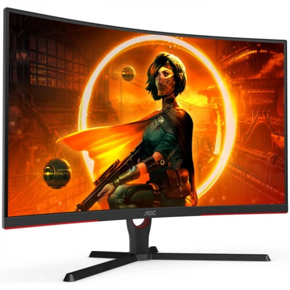 Монитор AOC C32G3AE C32G3AE/BK 31.5 ", VA, Full HD 1920x1080 (16:9), 165 Гц