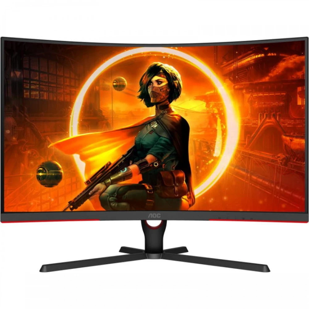 Монитор AOC C32G3AE C32G3AE/BK 31.5 ", VA, Full HD 1920x1080 (16:9), 165 Гц