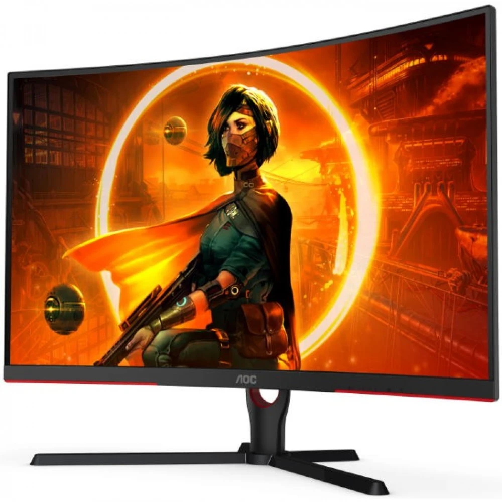 Монитор AOC C32G3AE C32G3AE/BK 31.5 ", VA, Full HD 1920x1080 (16:9), 165 Гц