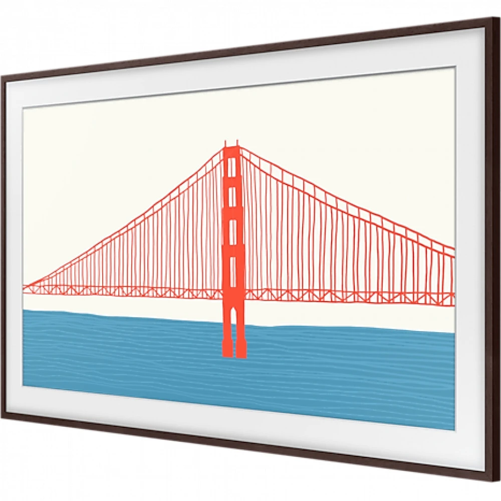 Опция к телевизору Samsung Дополнительная рамка для The Frame 65" 2021 (коричневый ) VG-SCFA65BWBRU