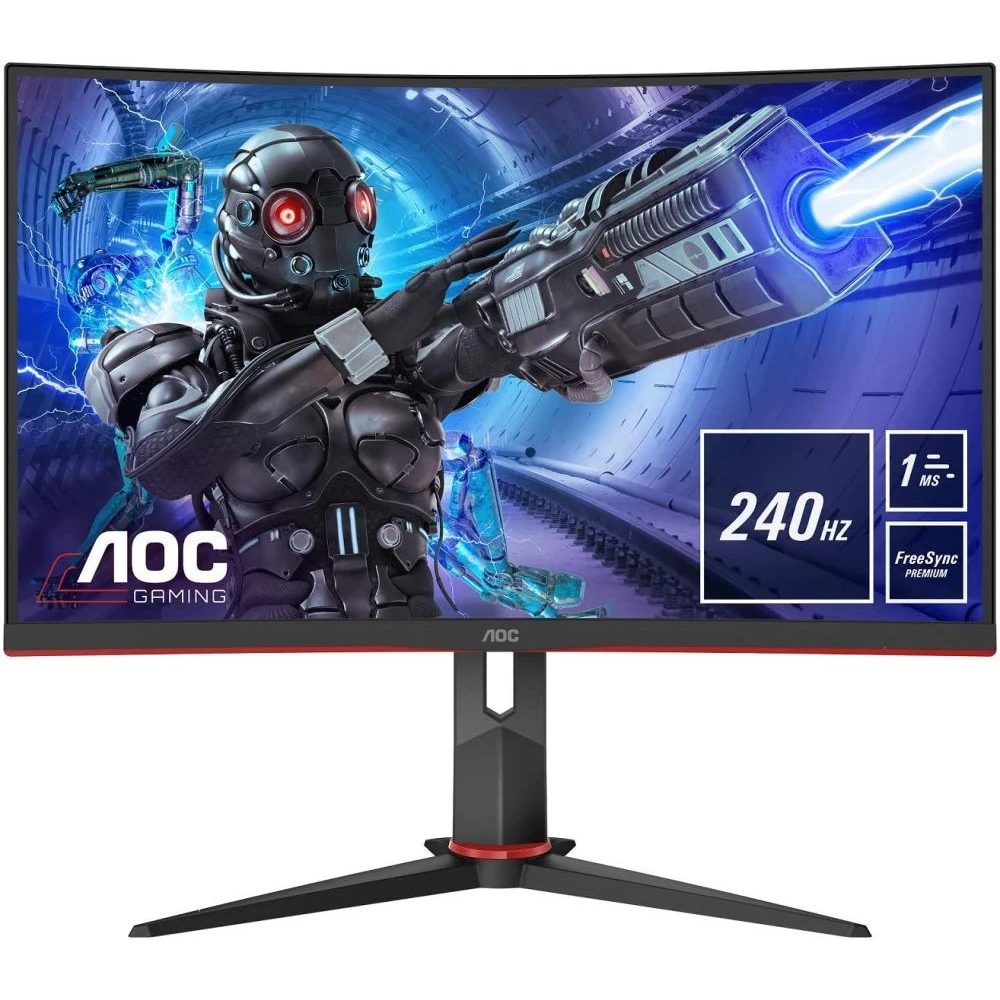 Монитор AOC C32G2ZE C32G2ZE/BK 31.5 ", VA, Full HD 1920x1080 (16:9), 240 Гц