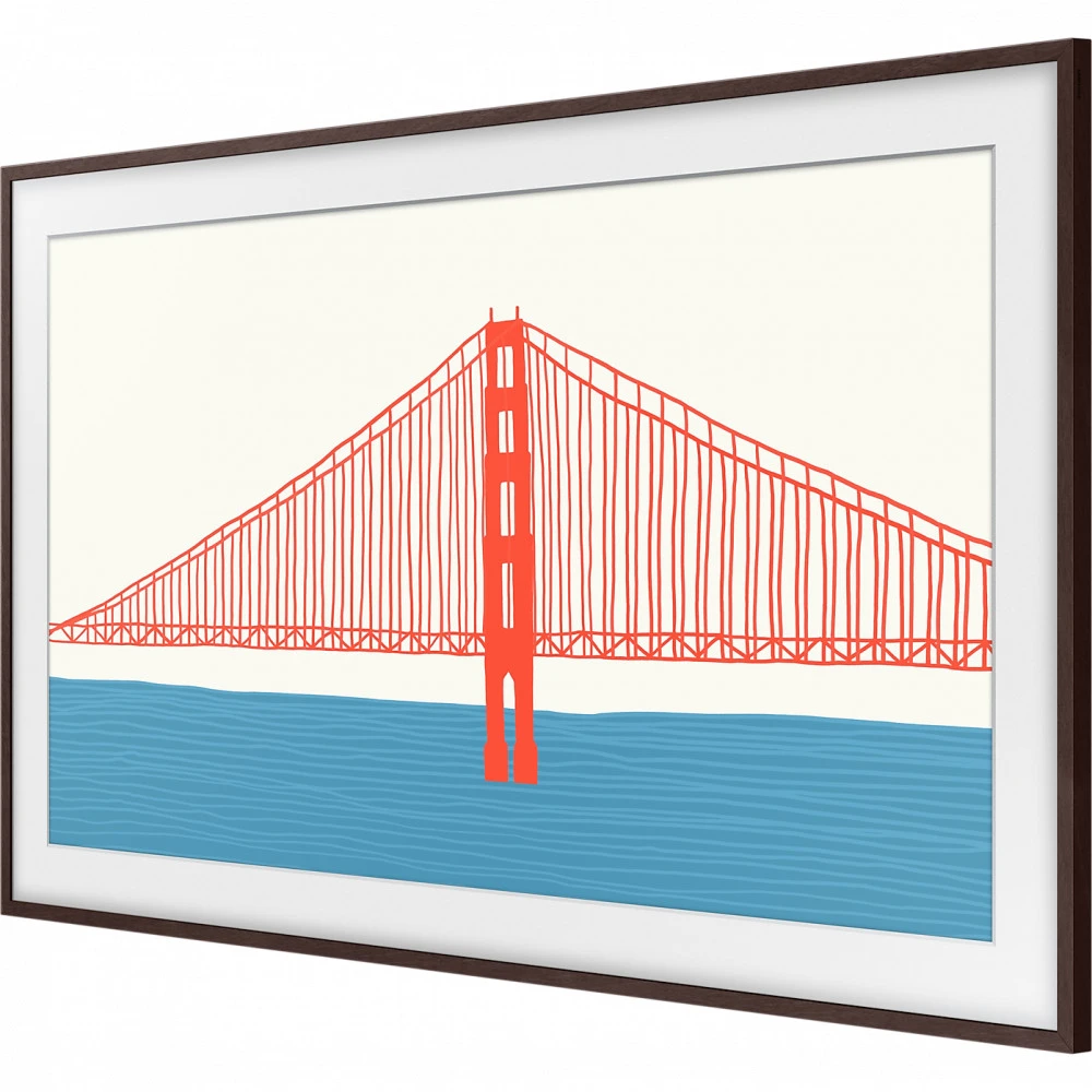 Опция к телевизору Samsung Дополнительная рамка для The Frame 43" 2021 (коричневый) VG-SCFA43BWBRU