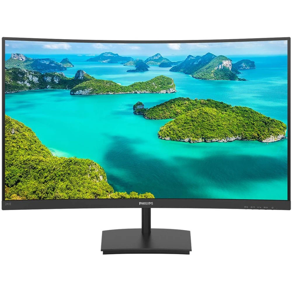 Монитор Philips 241E1SC 24 ", VA, Full HD 1920x1080 (16:9), 75 Гц