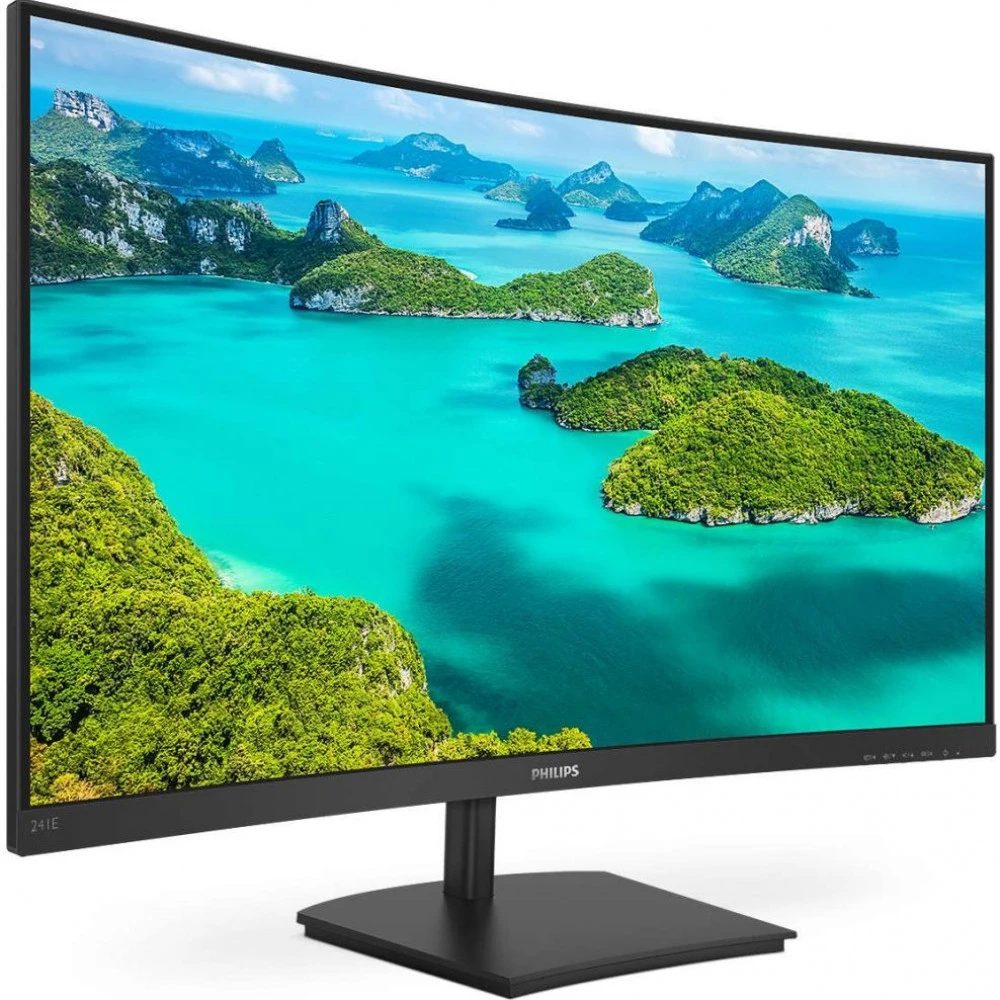 Монитор Philips 241E1SC 24 ", VA, Full HD 1920x1080 (16:9), 75 Гц