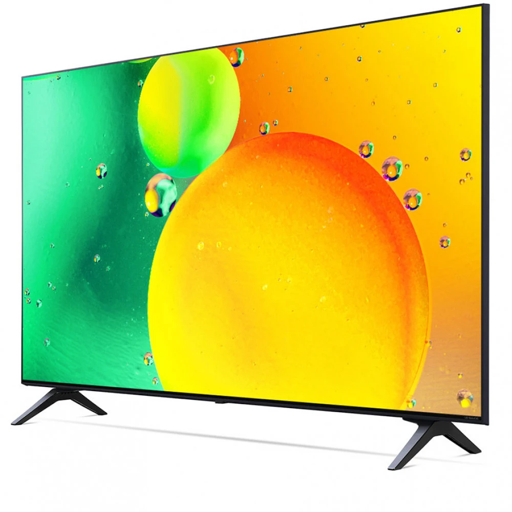 Телевизор LG NanoCell черный Ultra HD 43NANO756QA 43 ", Черный