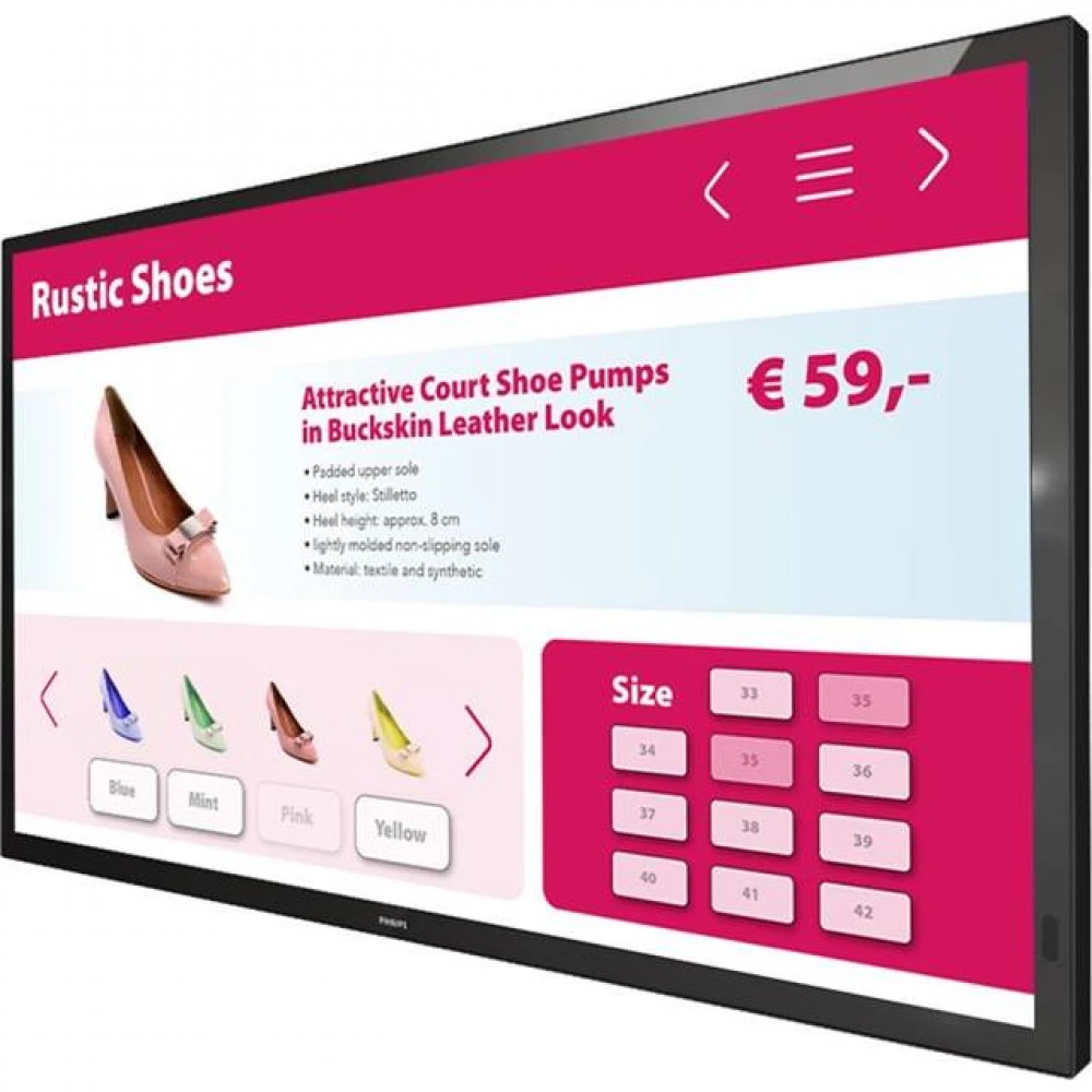 LED / LCD панель Philips 43BDL3651T/00 43 "