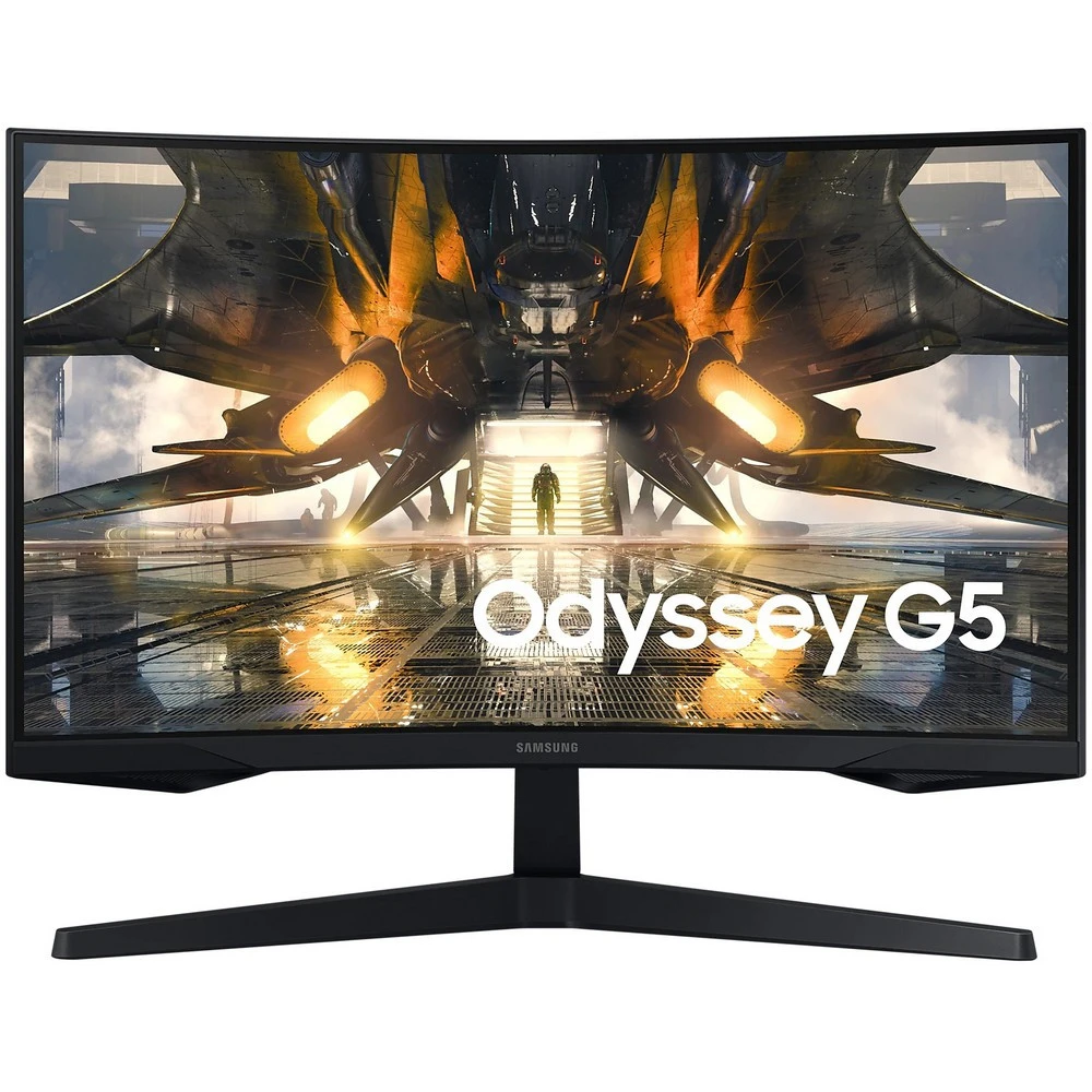 Монитор Samsung Odyssey G5 S27AG550EI LS27AG550EIXCI 27 ", VA, Quad HD 2560x1440 (16:9), 165 Гц