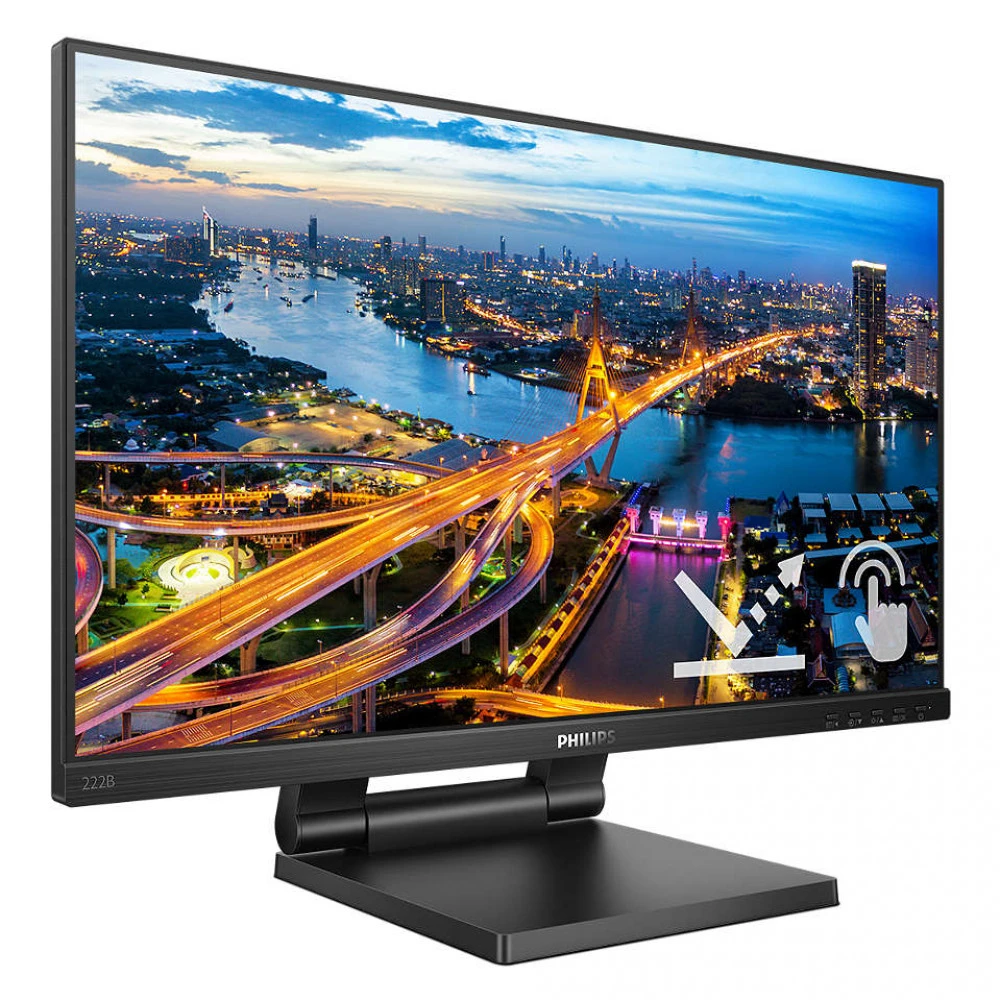 Монитор Philips 222B1TC 222B1TC/01 21.5 ", IPS, Full HD 1920x1080 (16:9), 75 Гц