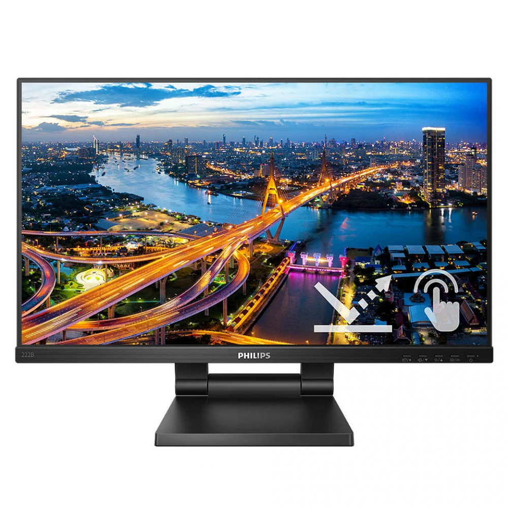 Монитор Philips 222B1TC 222B1TC/01 21.5 ", IPS, Full HD 1920x1080 (16:9), 75 Гц