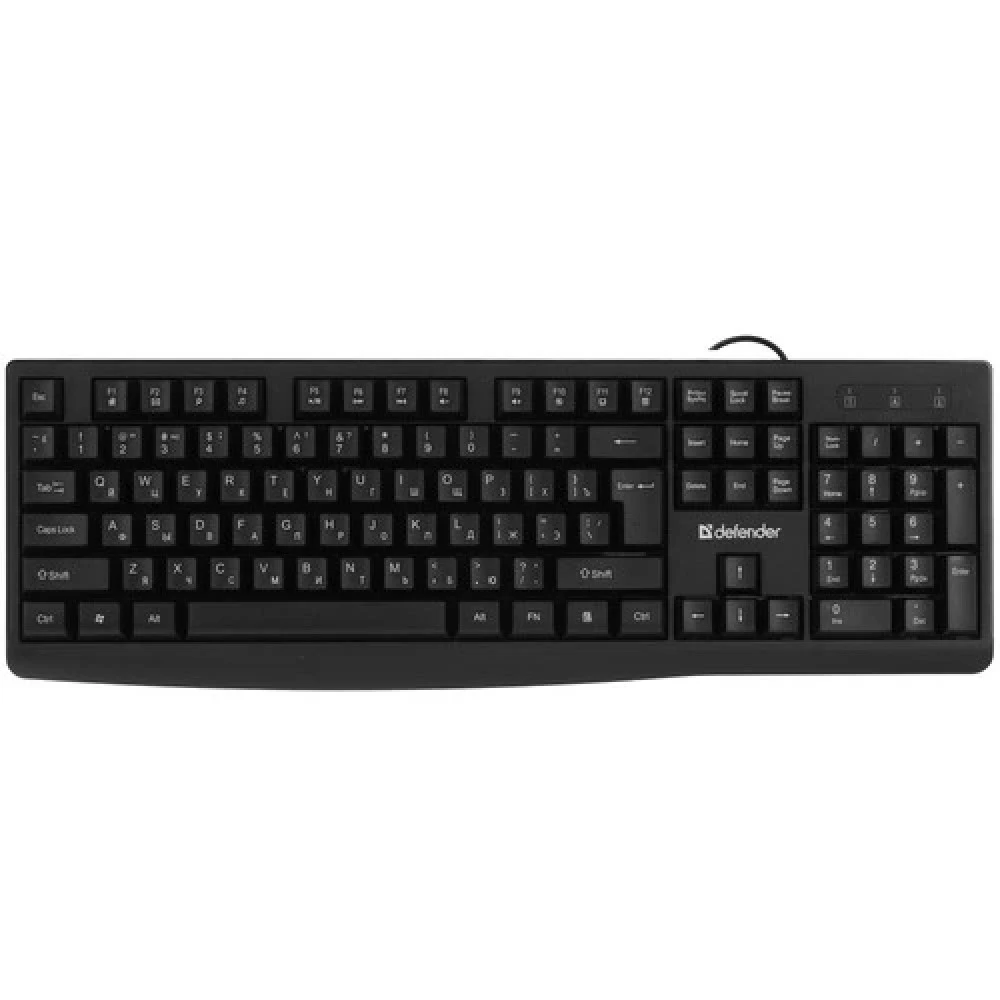 Клавиатура Defender Navigator HB-138 45138 Проводная, USB