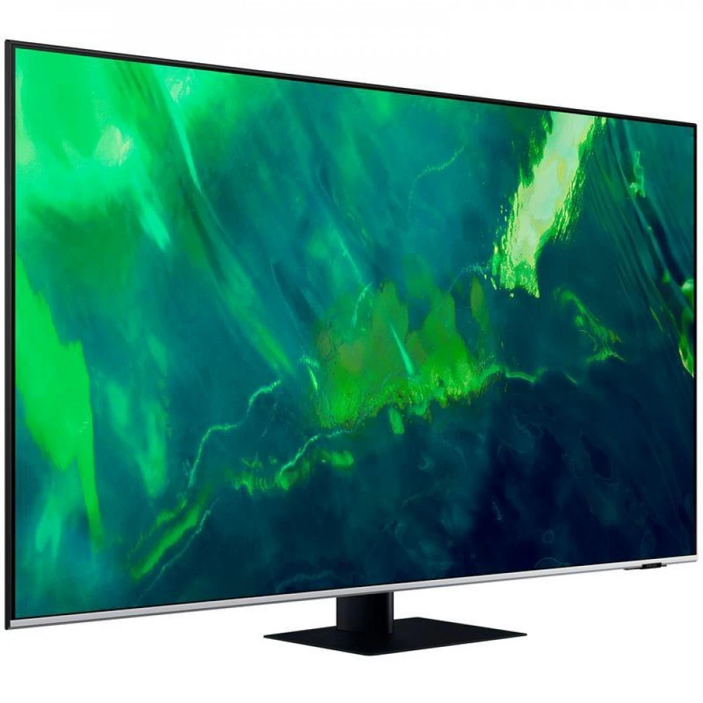 Телевизор Samsung 4K UHD QLED QE85Q77AAUXCE 85 ", Smart TV, Черный