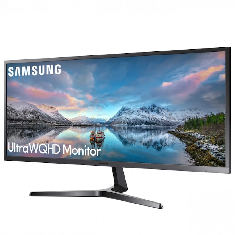 Монитор Samsung S34J550WQM LS34J550WQMXUE 34 ", VA, Ultra-Wide QHD 3440x1440 (21:9), 75 Гц