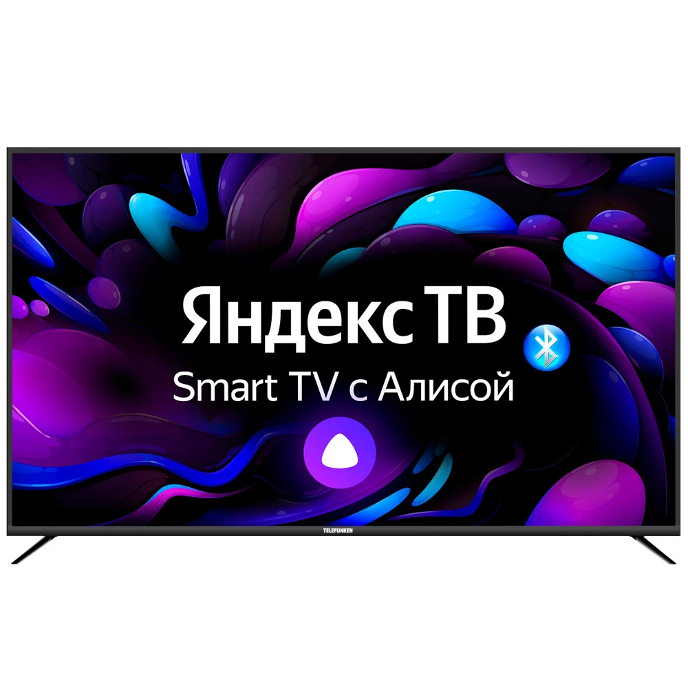 Телевизор TELEFUNKEN TF-LED65S03T2SU(ЧЕРНЫЙ)\Y 65 ", Черный