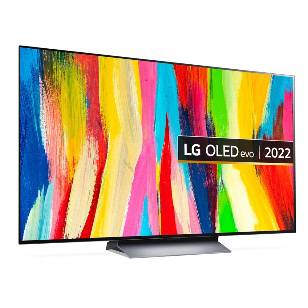Телевизор LG Ultra HD OLED55C24LA.ARUB 55 ", Smart TV, Серый