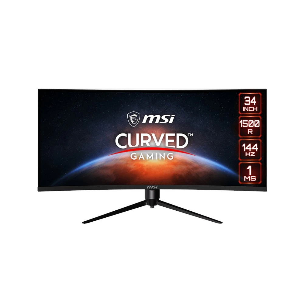 Монитор MSI Optix MAG342CQR 9S6-3DB65H-042 34 ", VA, Ultra-Wide QHD 3440x1440 (21:9), 144 Гц