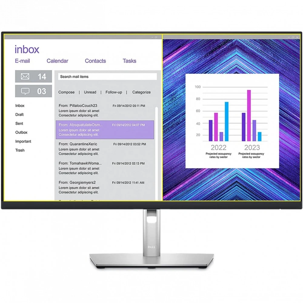 Монитор Dell P2723DE 210-BDEH 27 ", IPS, Quad HD 2560x1440 (16:9), 60 Гц